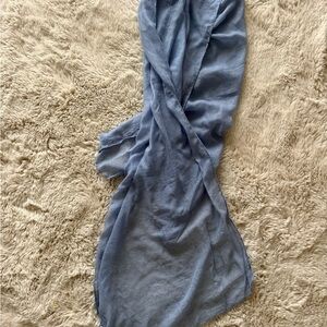 Elegant Blue Women's Scarf Extra Large